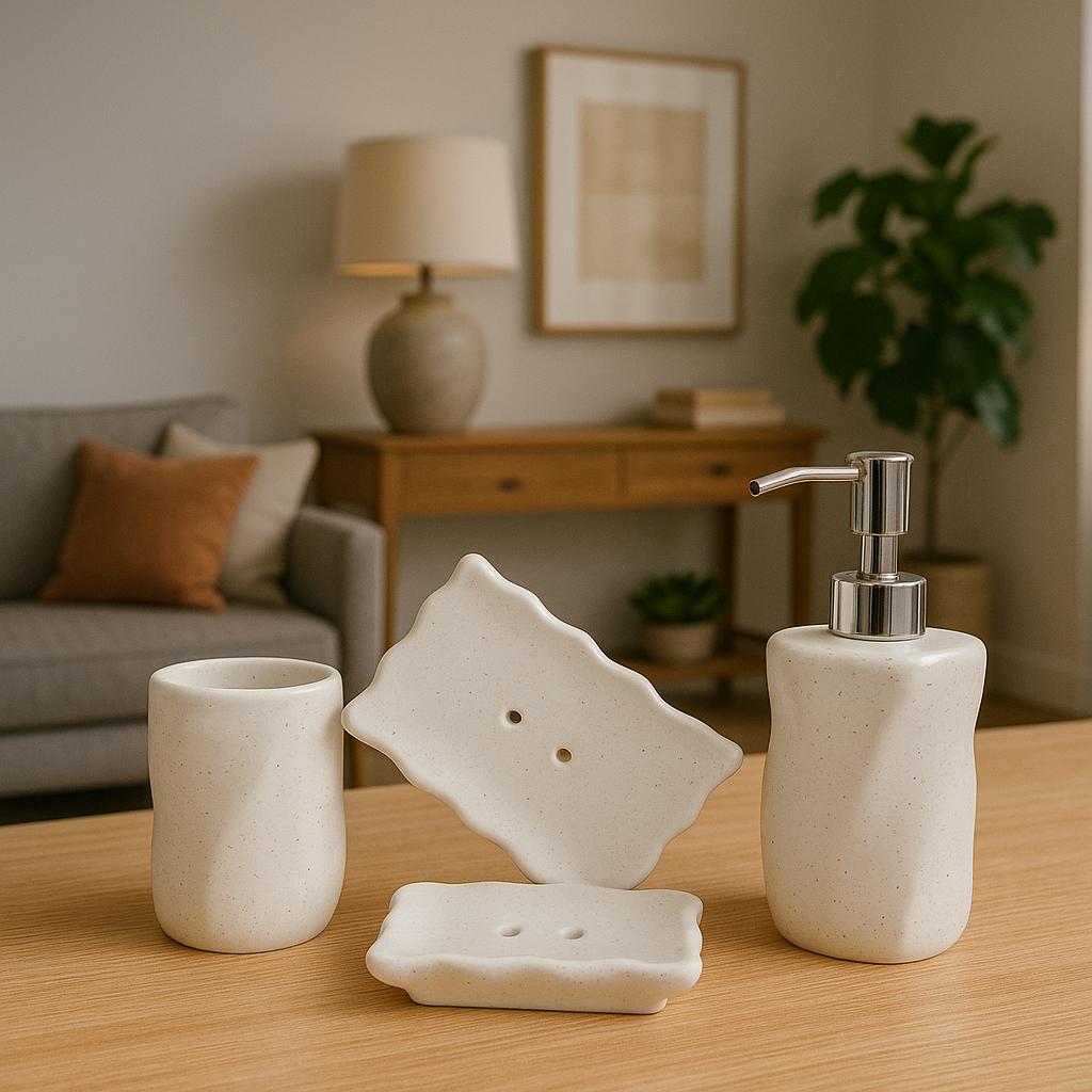 Ocean-Inspired Bath Set
