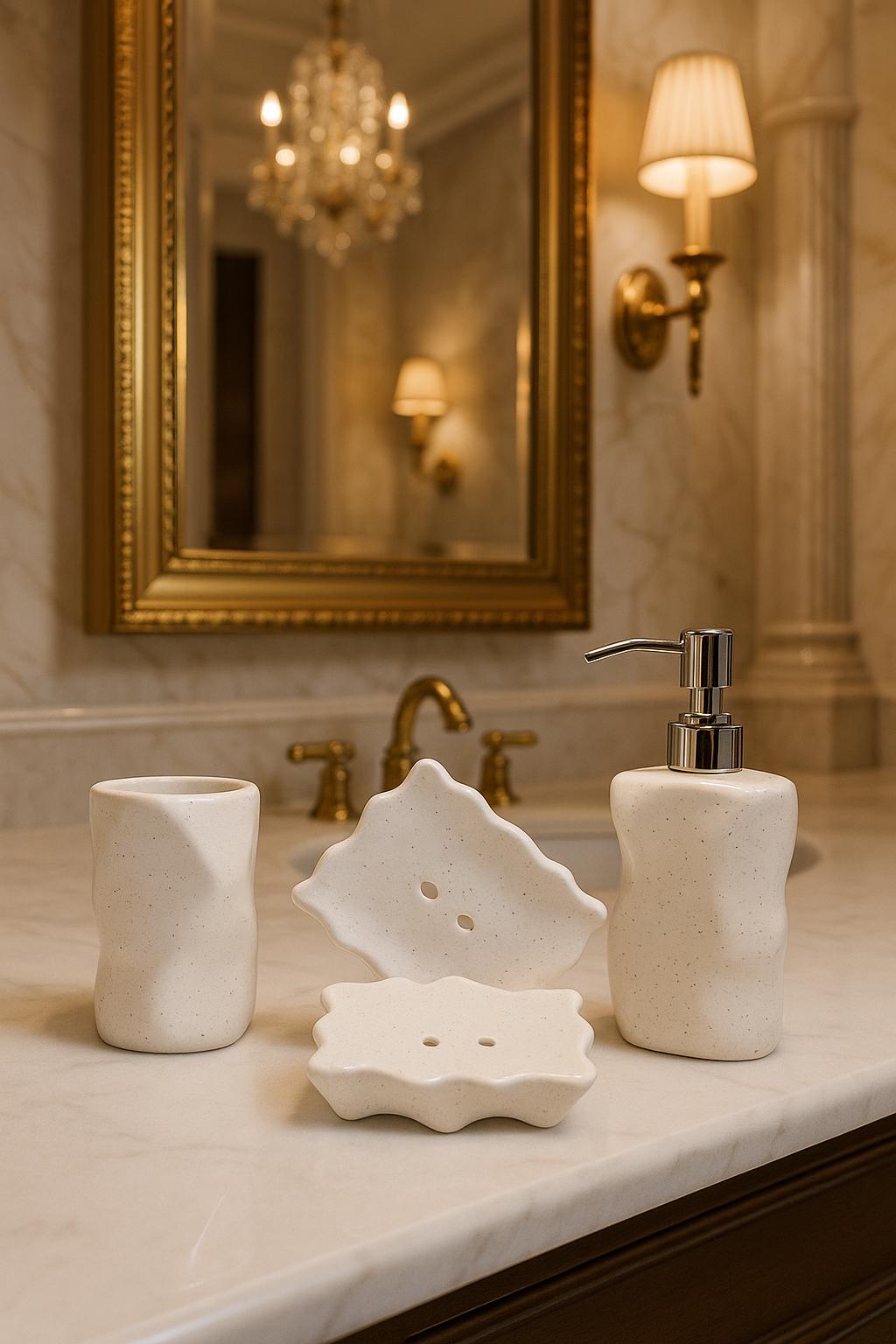 Ocean-Inspired Bath Set