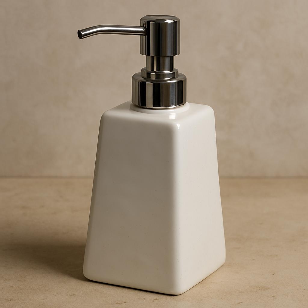 Handmade Pottery Soap Pump