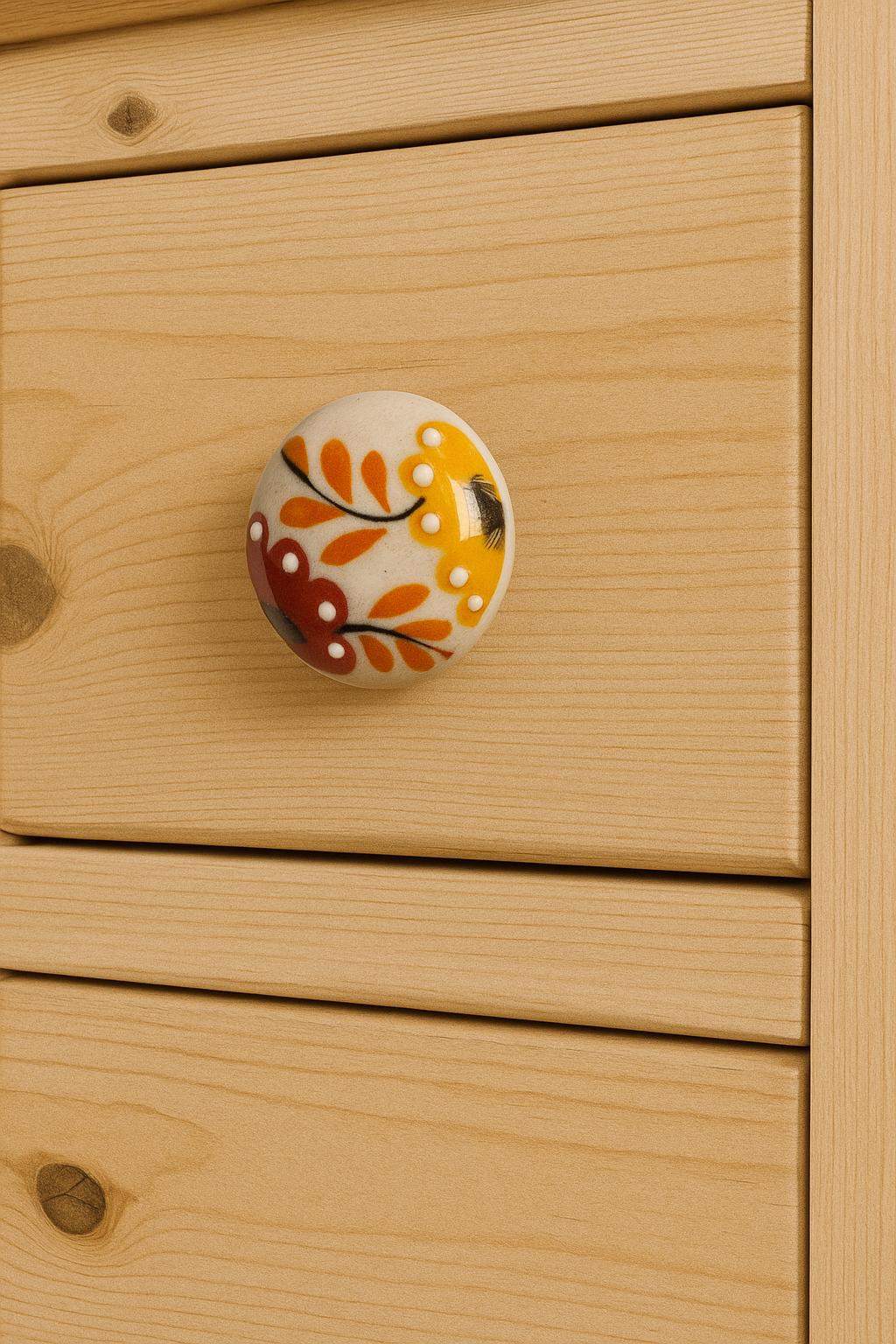 Colorful Ceramic Knobs Set 25