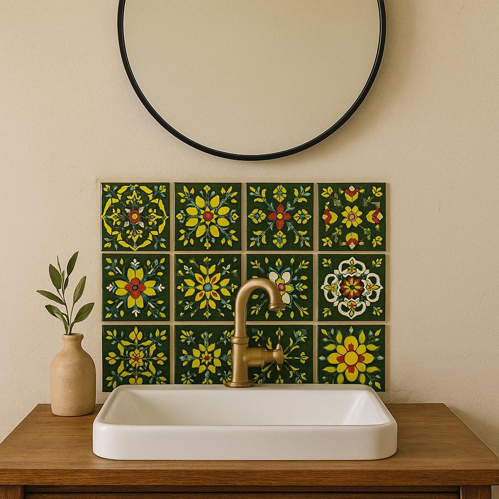 Hand Painted Talavera Tiles