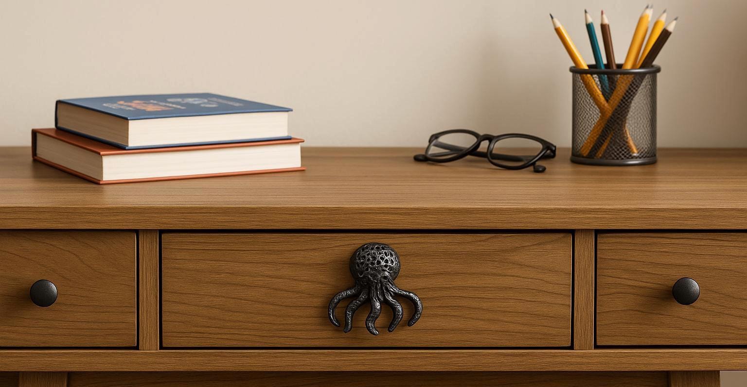 Nautical Octopus Drawer Pull