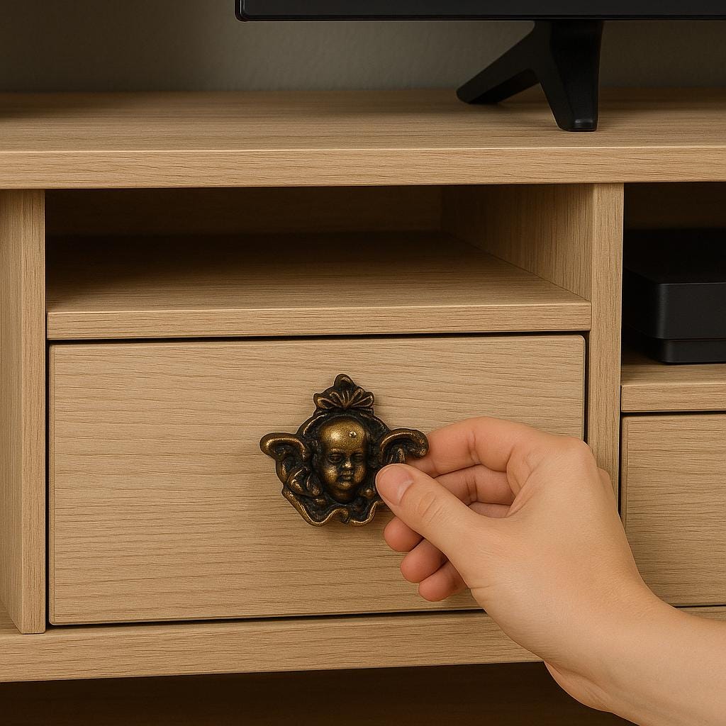 Baroque Angel Drawer Knobs