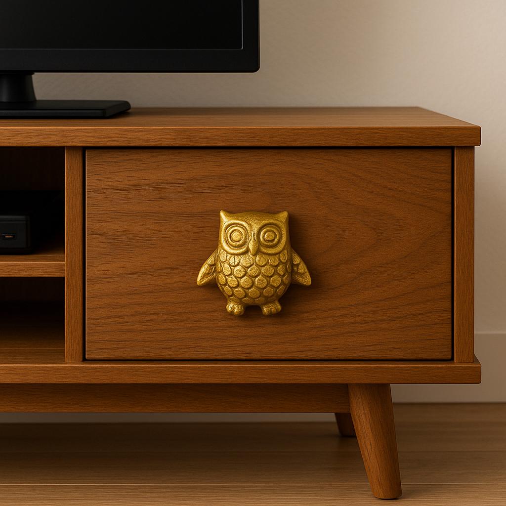 Charming Owl Drawer Knobs