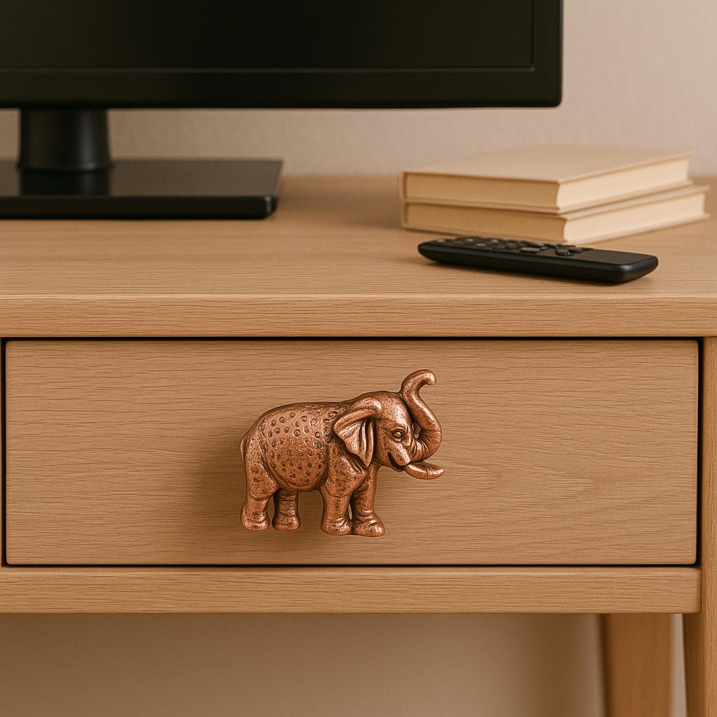 Charming Elephant Drawer Pull