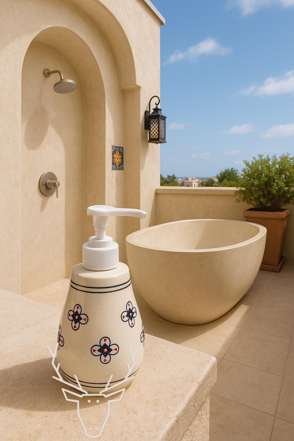 Mediterranean Soap Dispenser