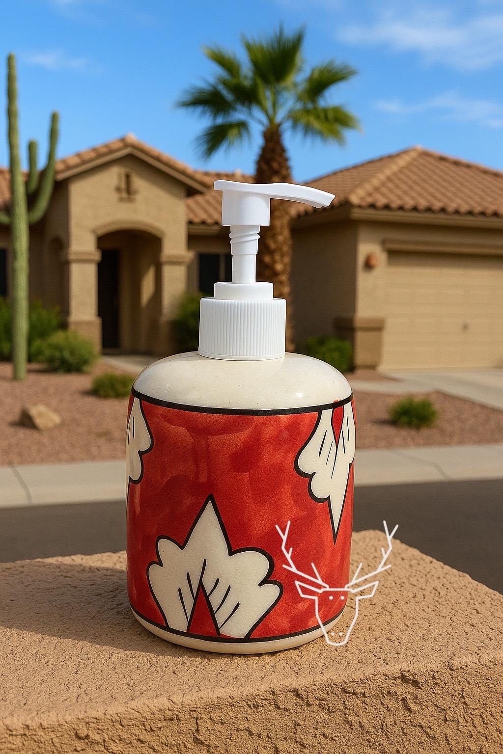 Handmade Ceramic Soap Pump