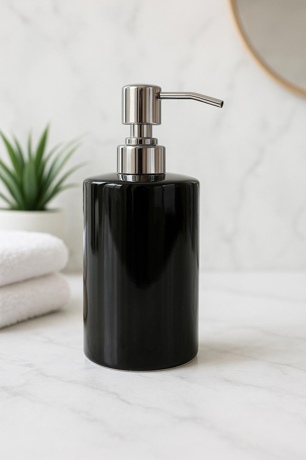 Handmade Pottery Soap Pump