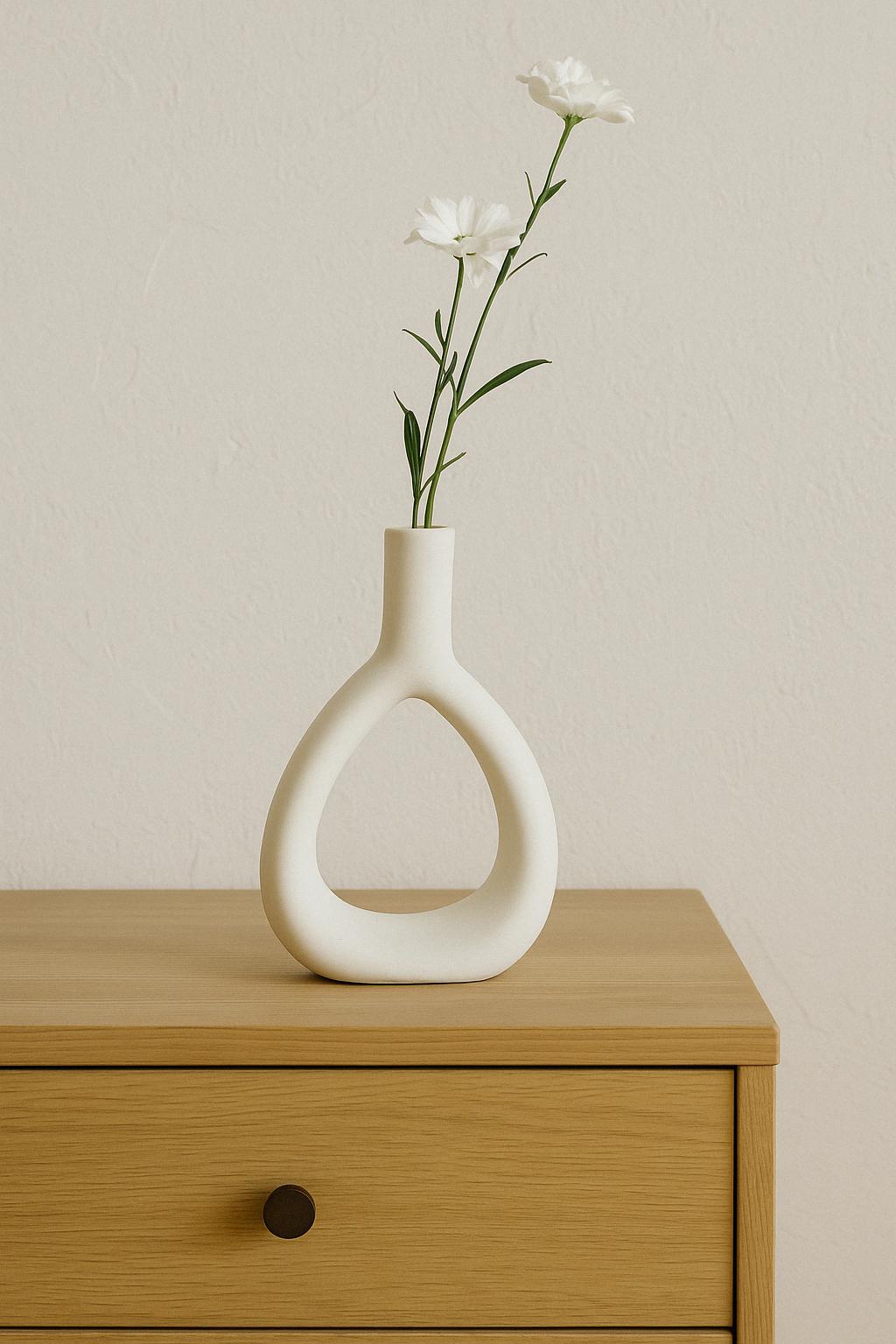Handmade Boho Ceramic Vase