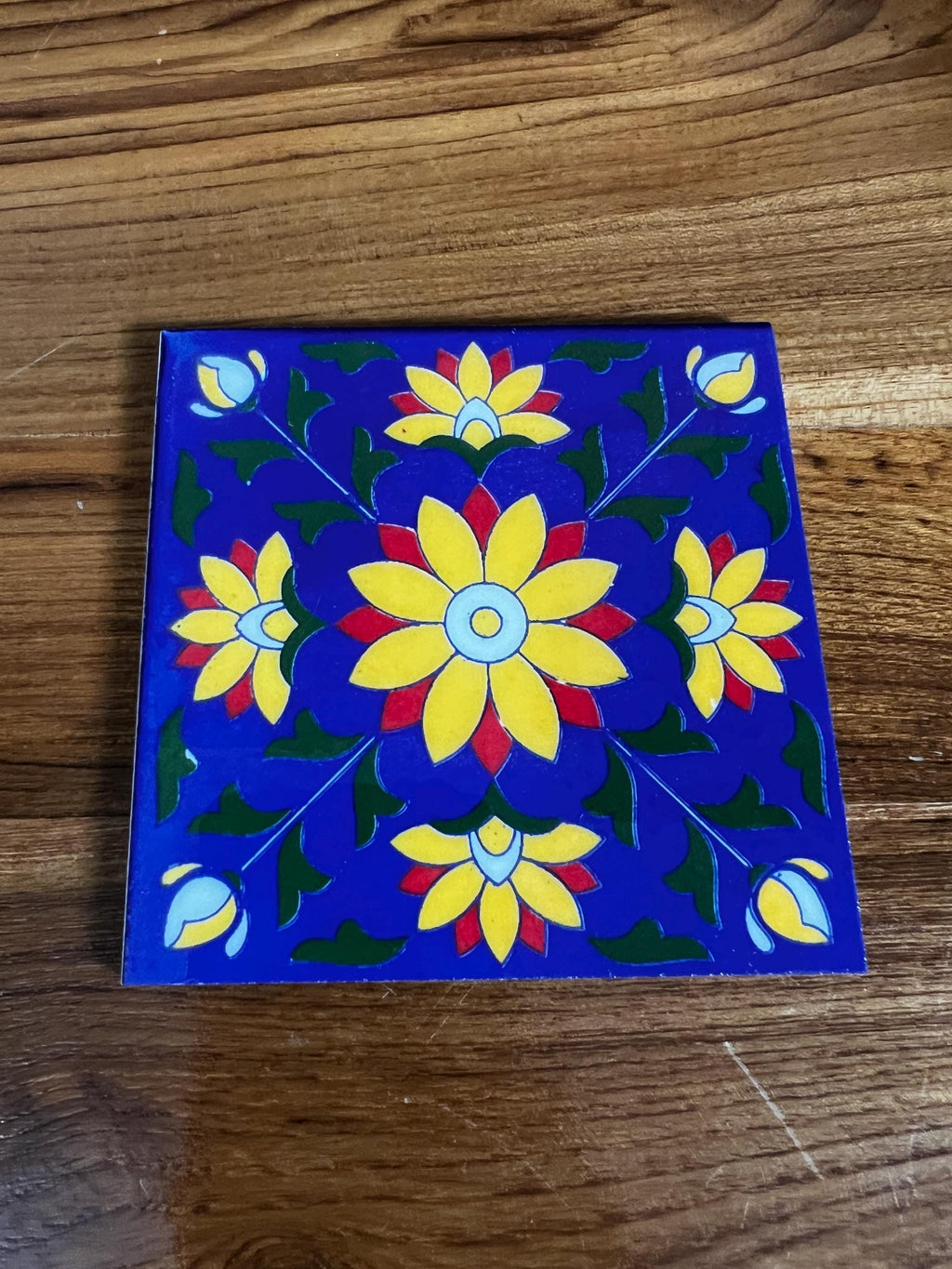 Handpainted Floral Tiles 4x4