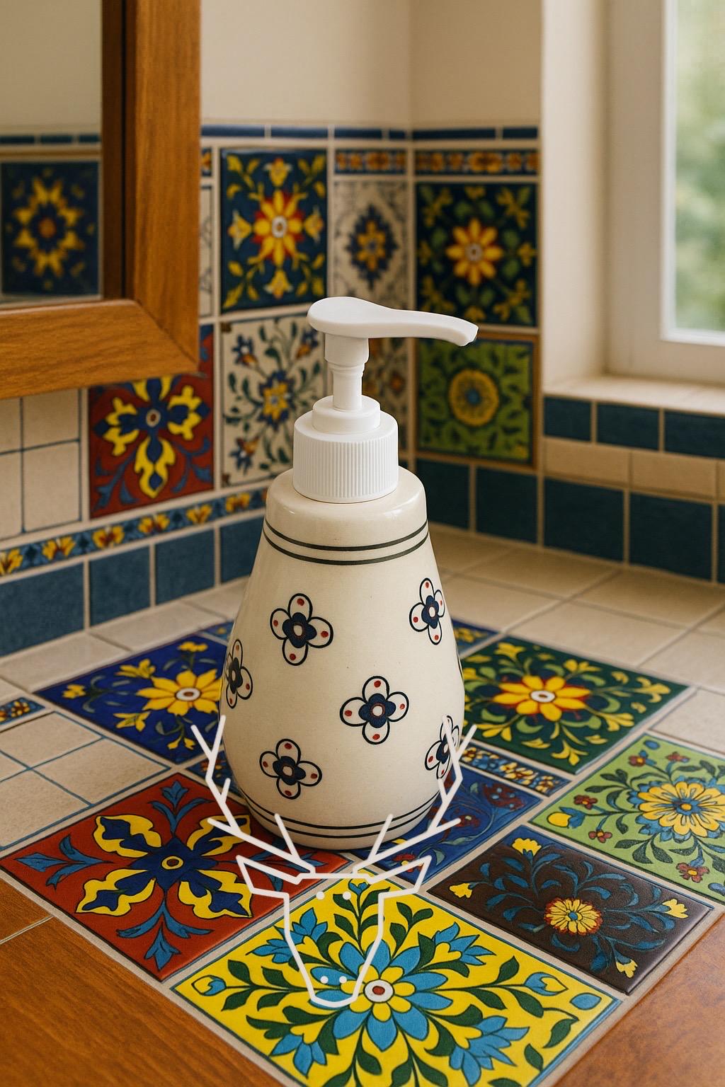 Mediterranean Soap Dispenser
