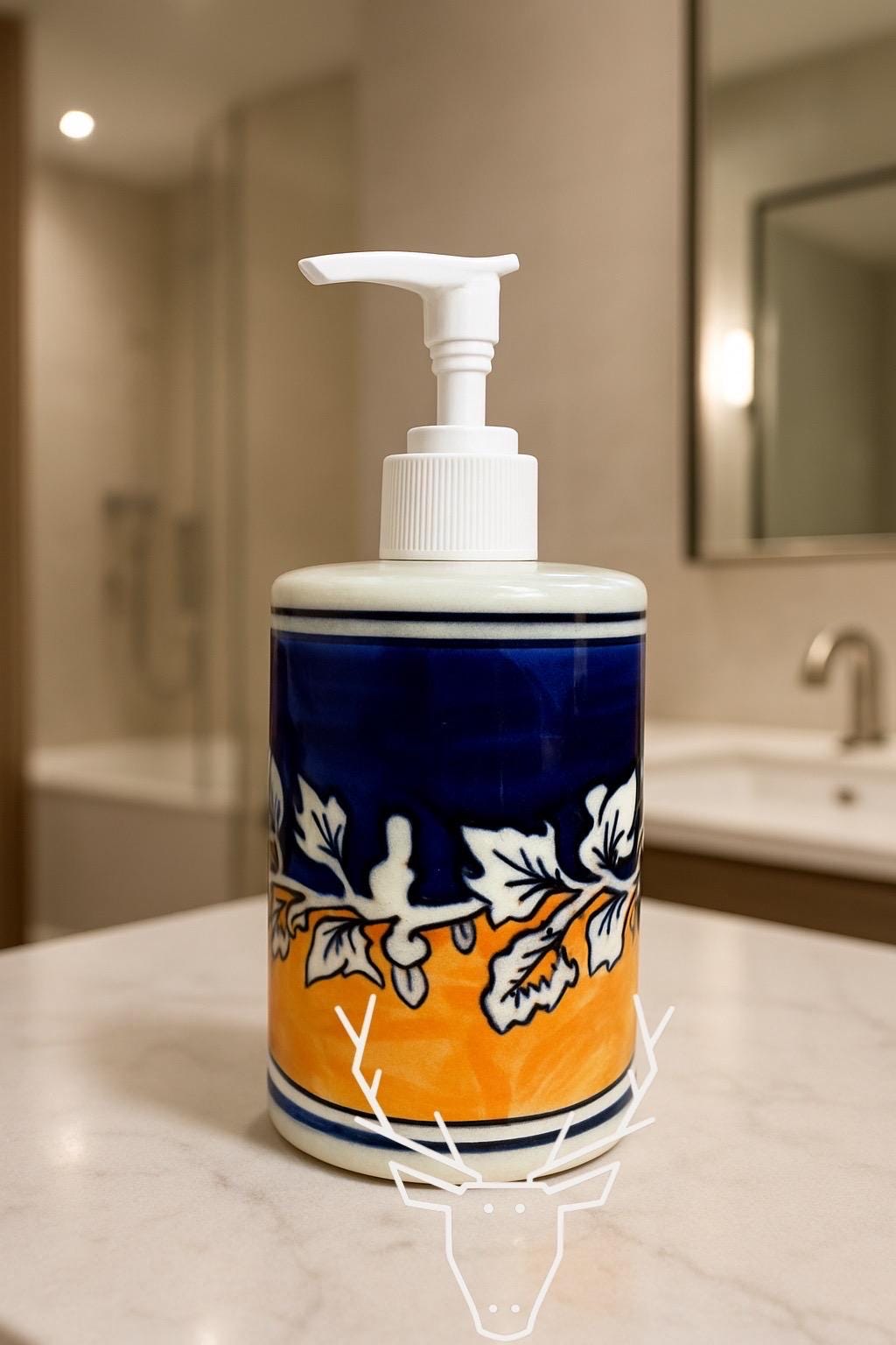 Handmade Ceramic Soap Pump