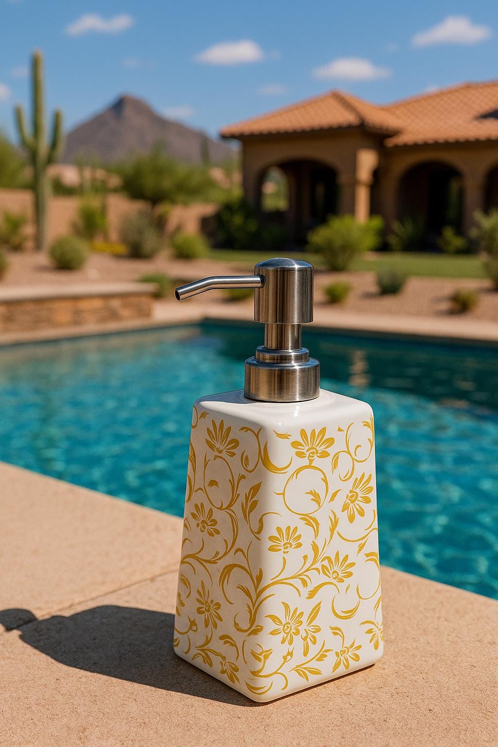 Chic Boho Ceramic Bath Set