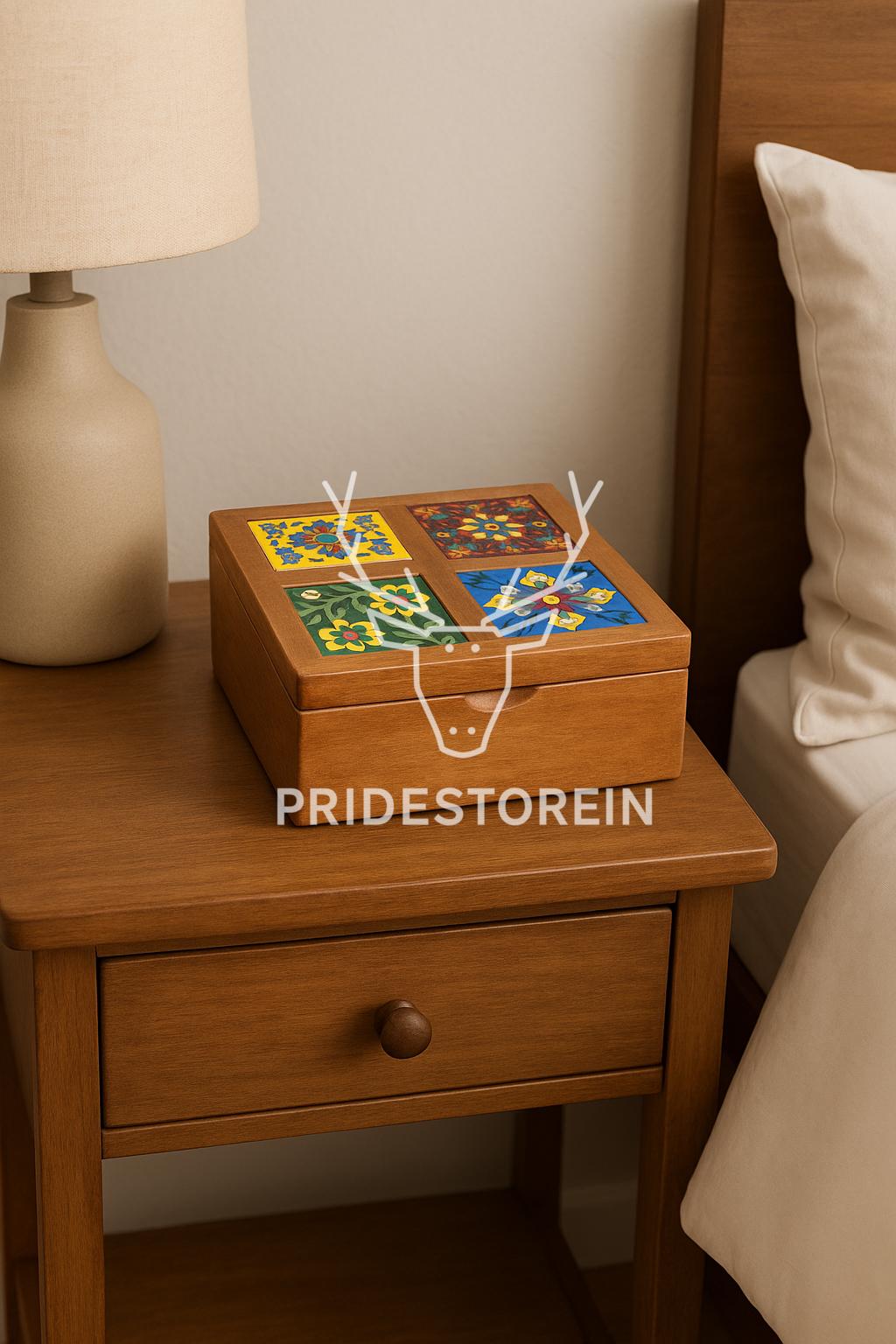 Boho Tile Jewelry Organizer