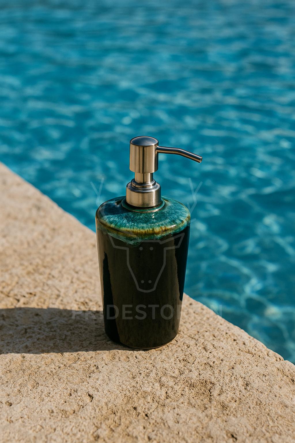 Boho Turquoise Soap Dispenser