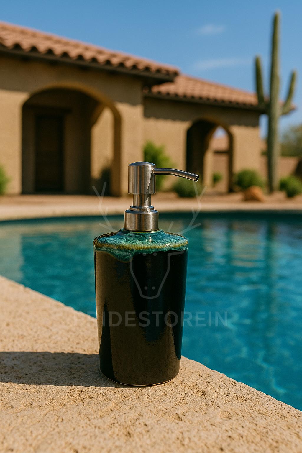 Boho Turquoise Soap Dispenser