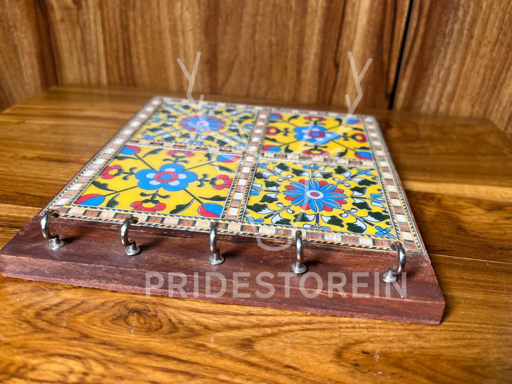 Rustic Ceramic Key Holder