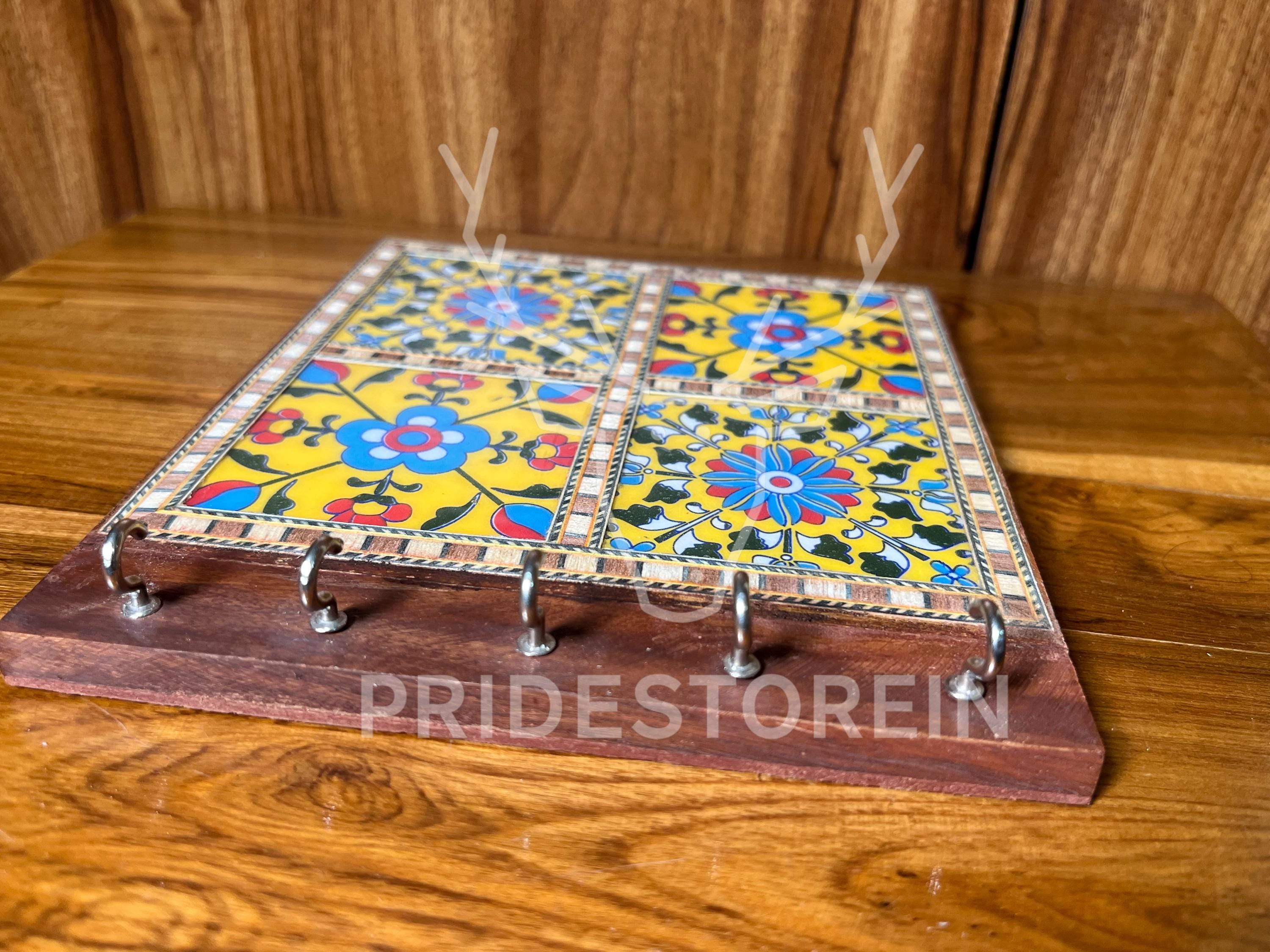 Rustic Ceramic Key Holder