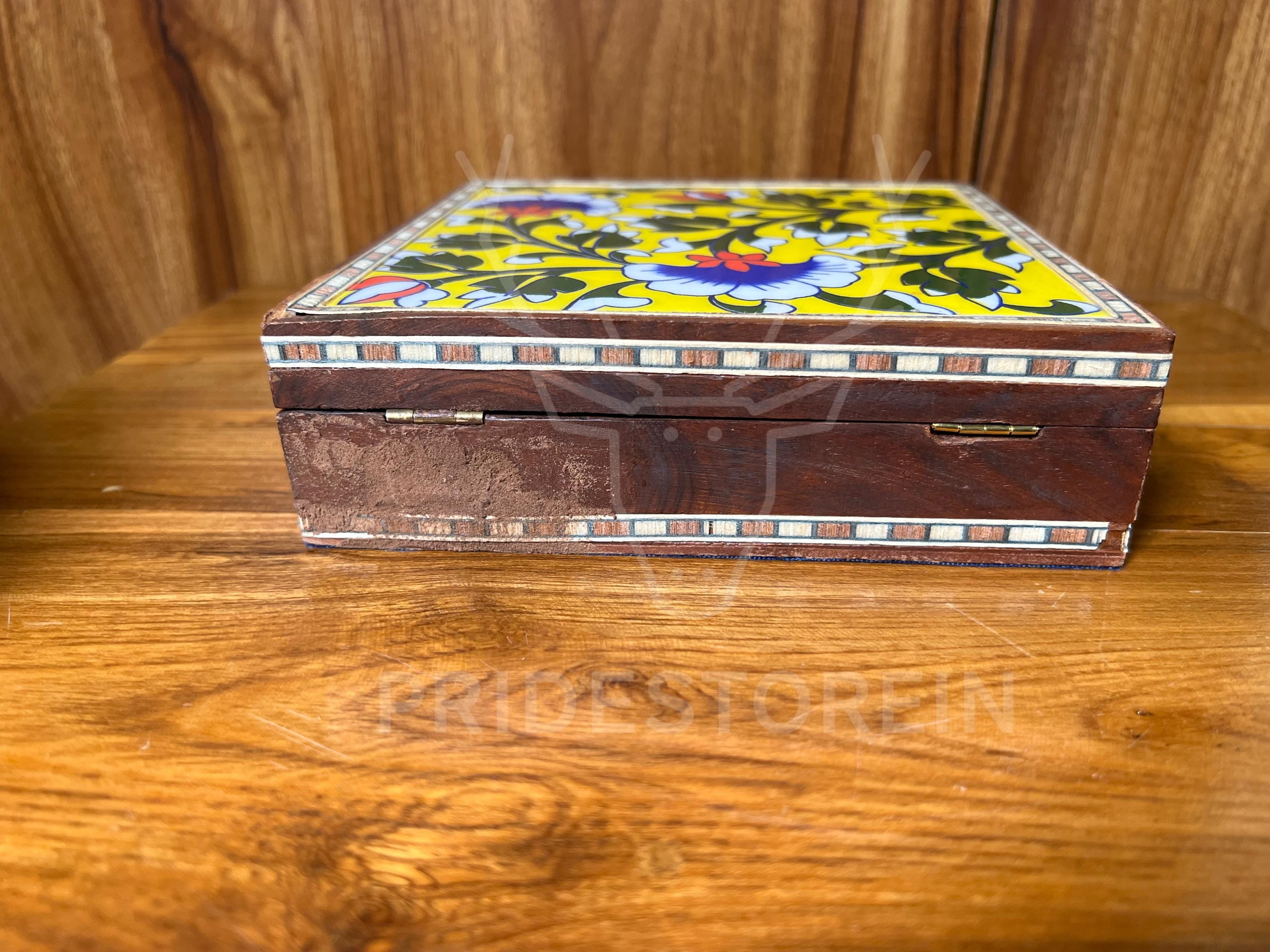 Boho Floral Jewelry Box