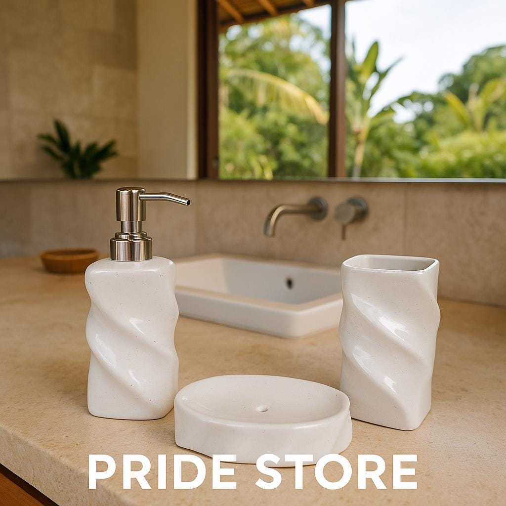 Chic Twisted Ceramic Set