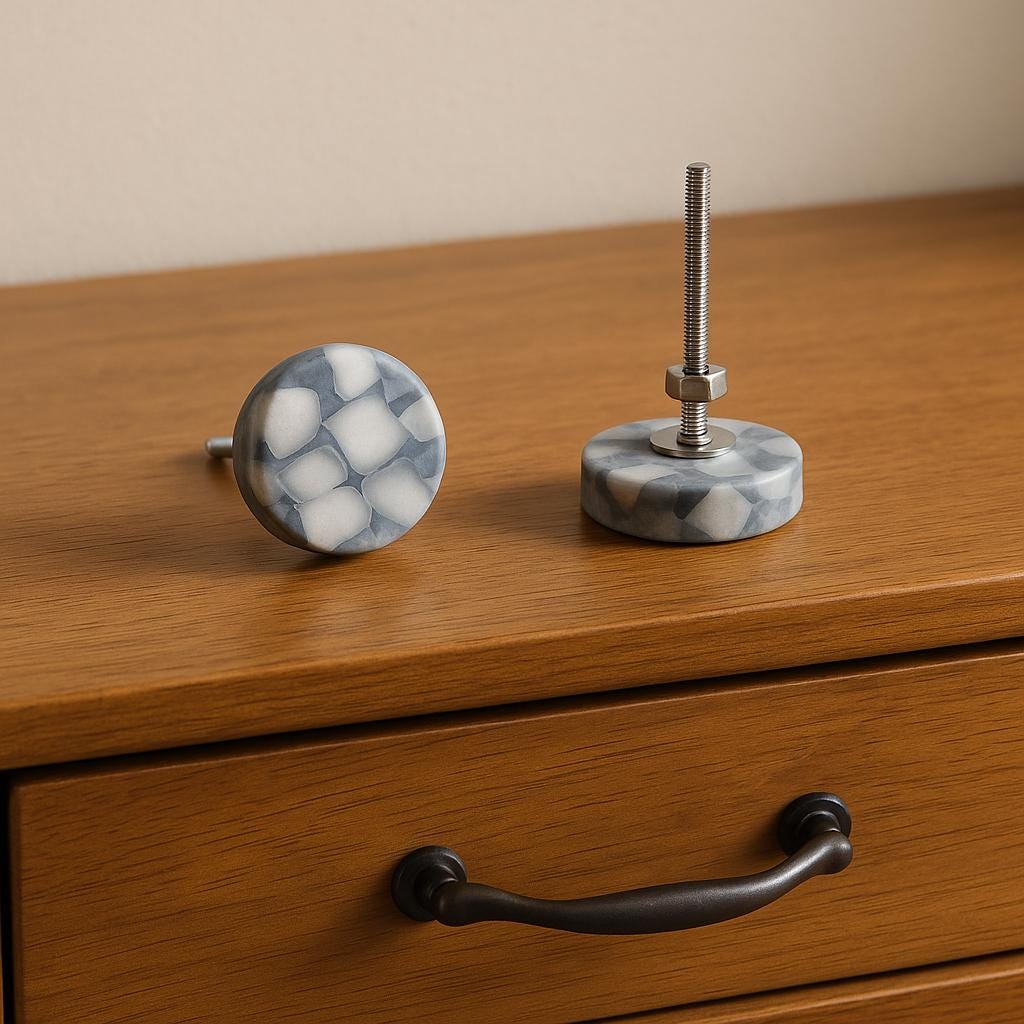 Handmade Mosaic Drawer Knobs