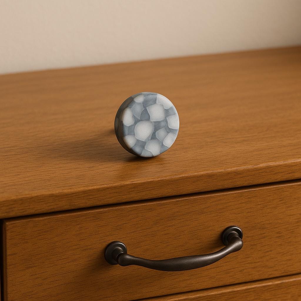 Handmade Mosaic Drawer Knobs