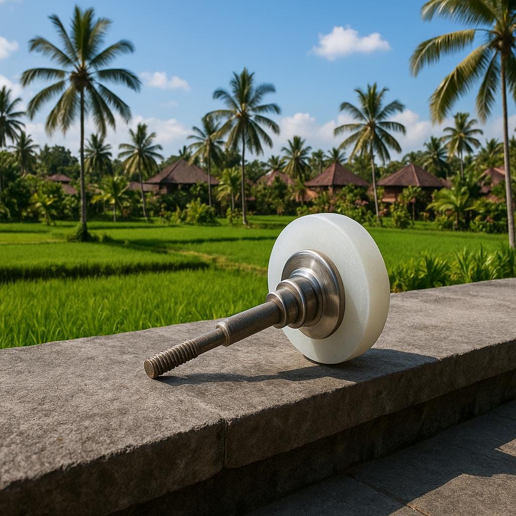 Elegant Ceramic Drawer Knob with Stainless Steel Base | Modern Furniture Hardware | Home Decor Accessory