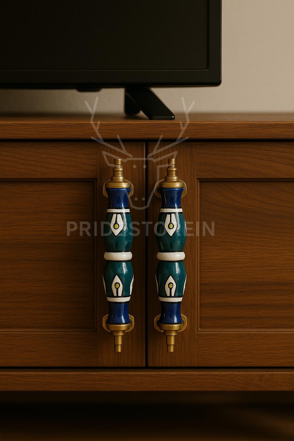 Boho Brass Cabinet Pulls Set