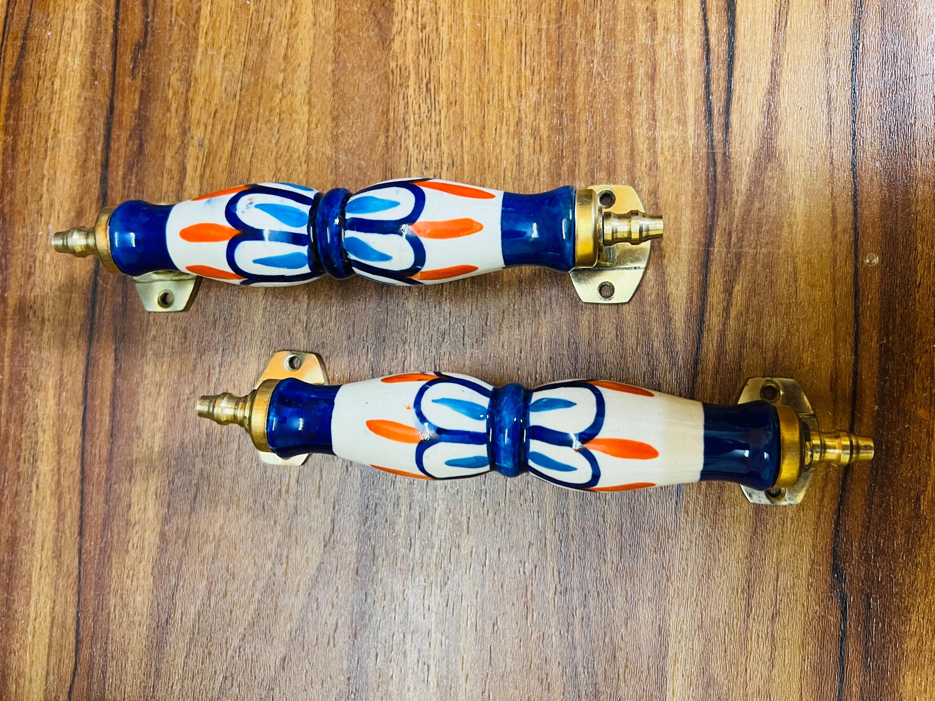 Boho Brass Cabinet Handles Set