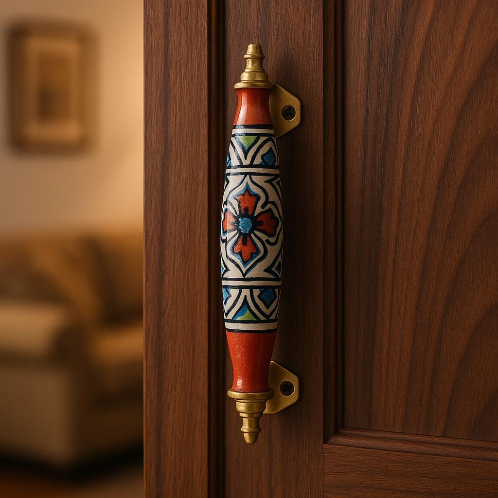 Vibrant Ceramic Drawer Pulls