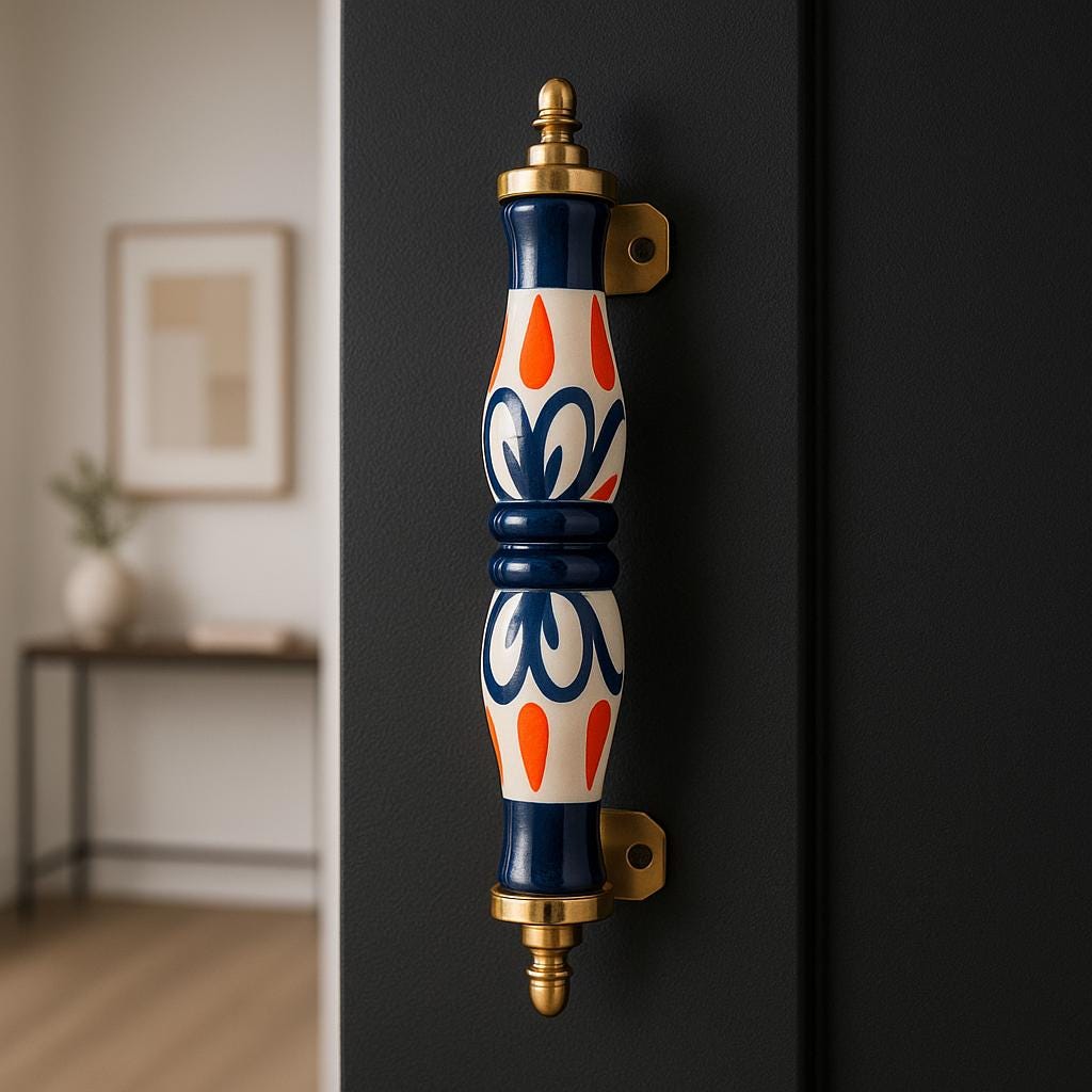 Colorful Ceramic Drawer Pulls