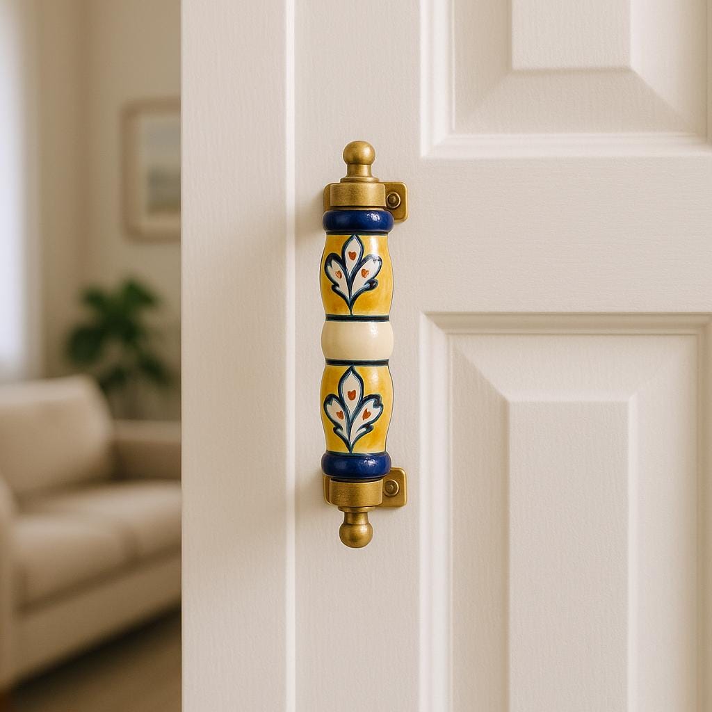 Colorful Ceramic Cabinet Pulls