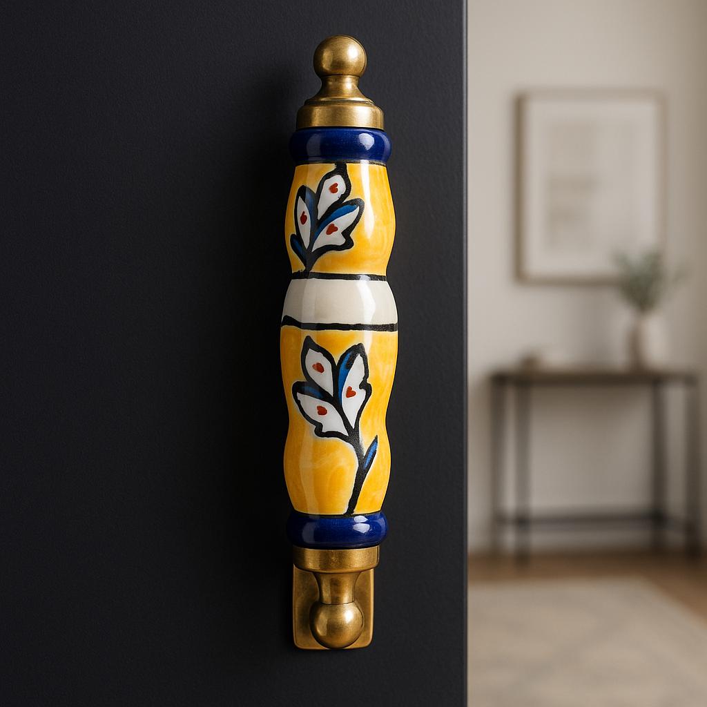 Boho Ceramic Door Handles