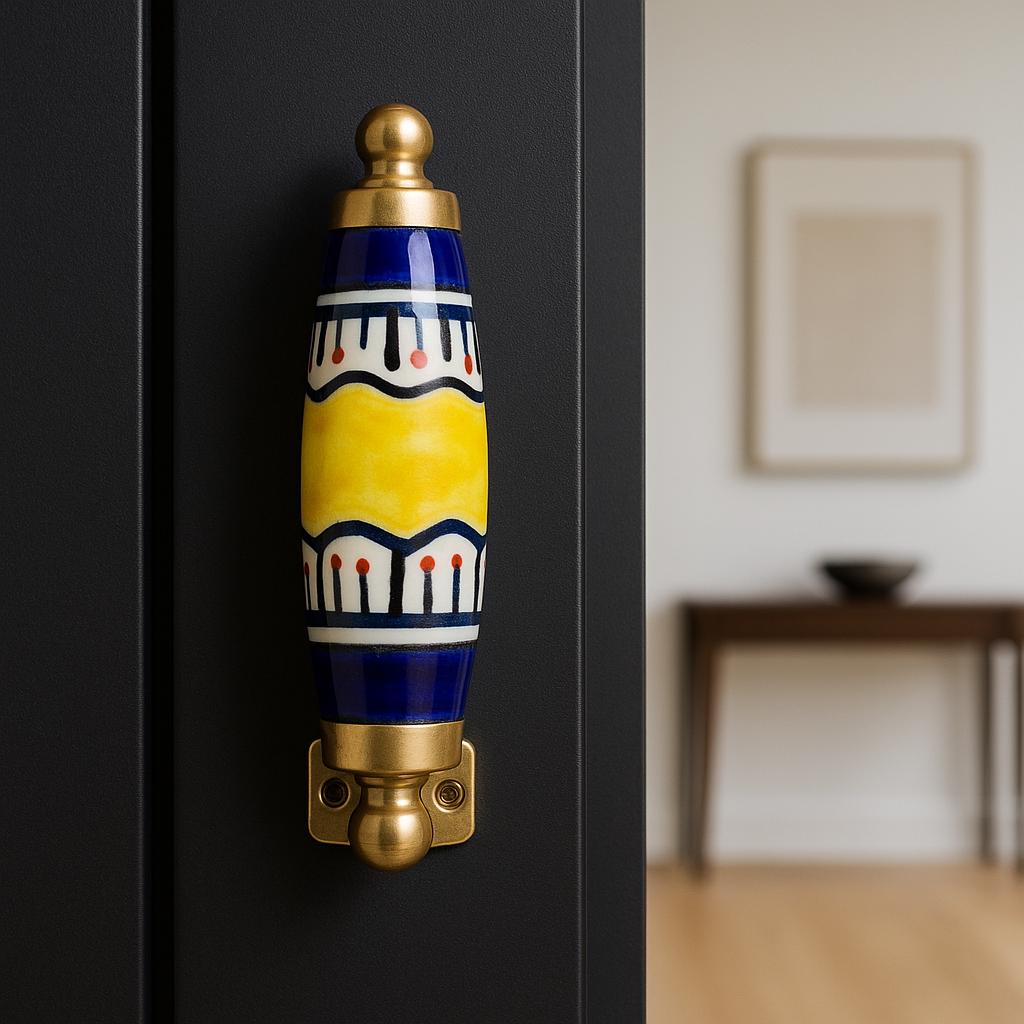 Vibrant Ceramic Drawer Knobs