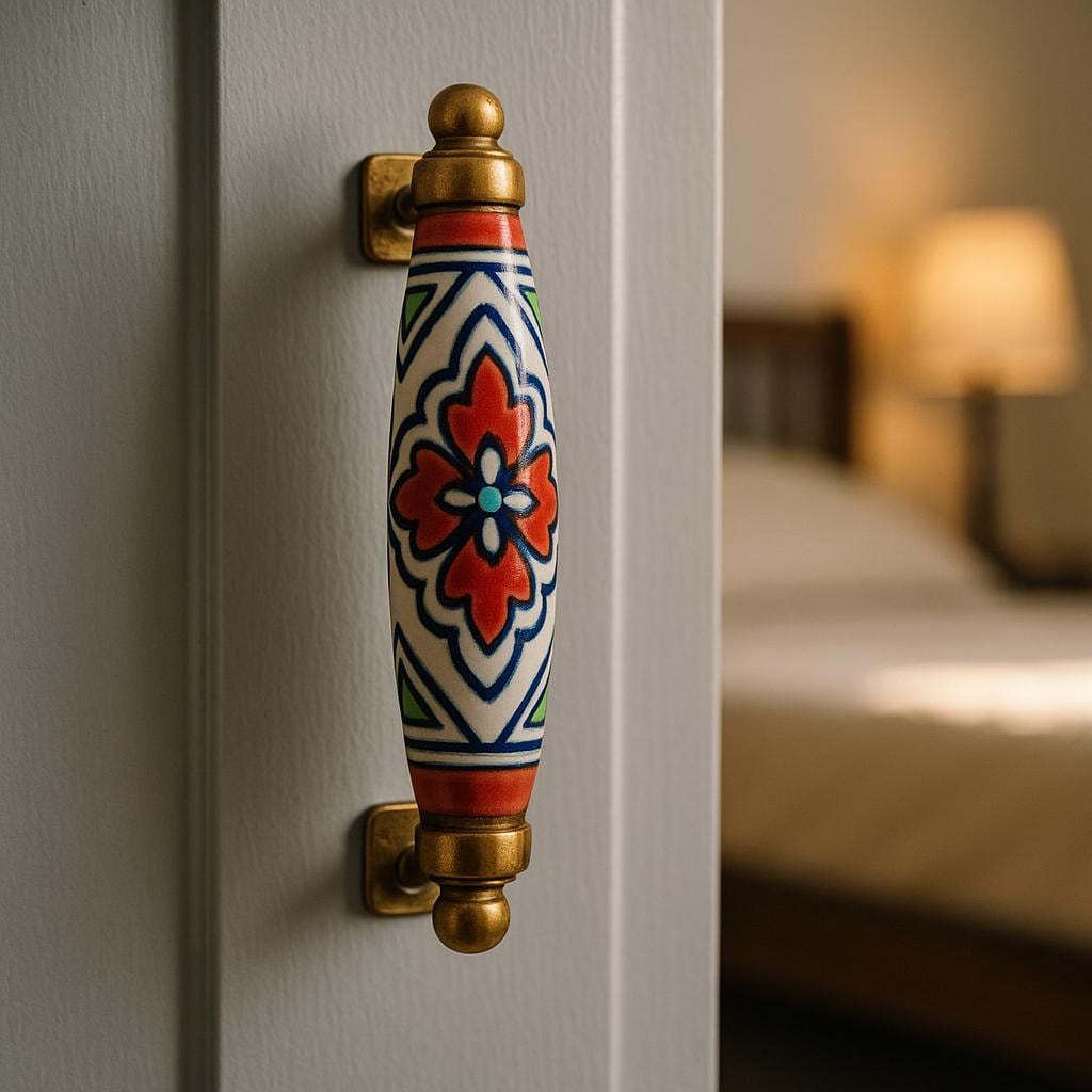 Vintage Floral Drawer Pulls