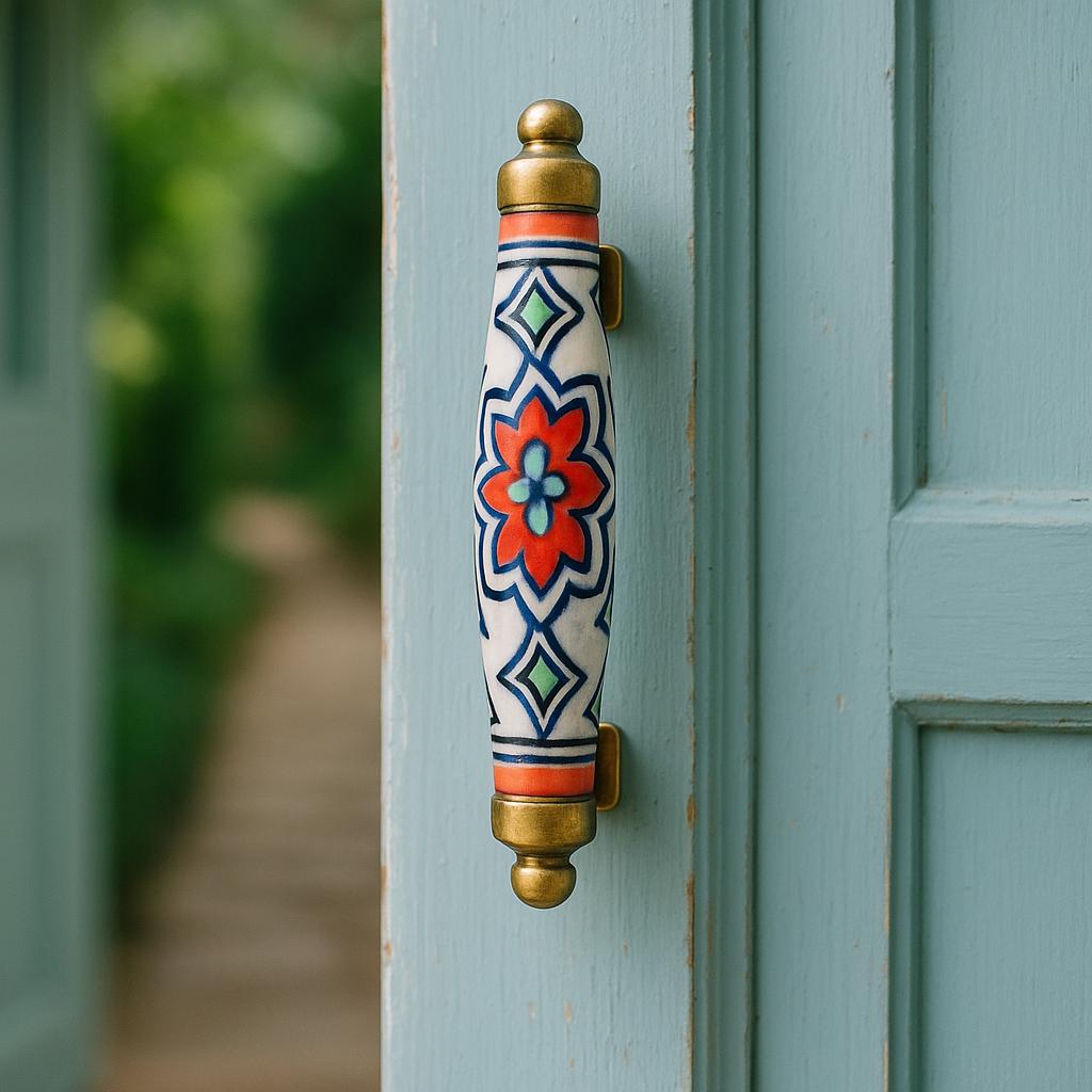 Vintage Floral Drawer Pulls