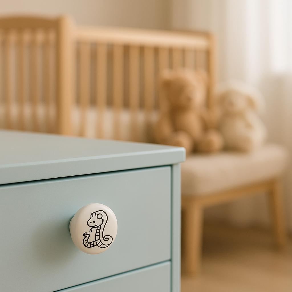 Playful Animal Drawer Knobs