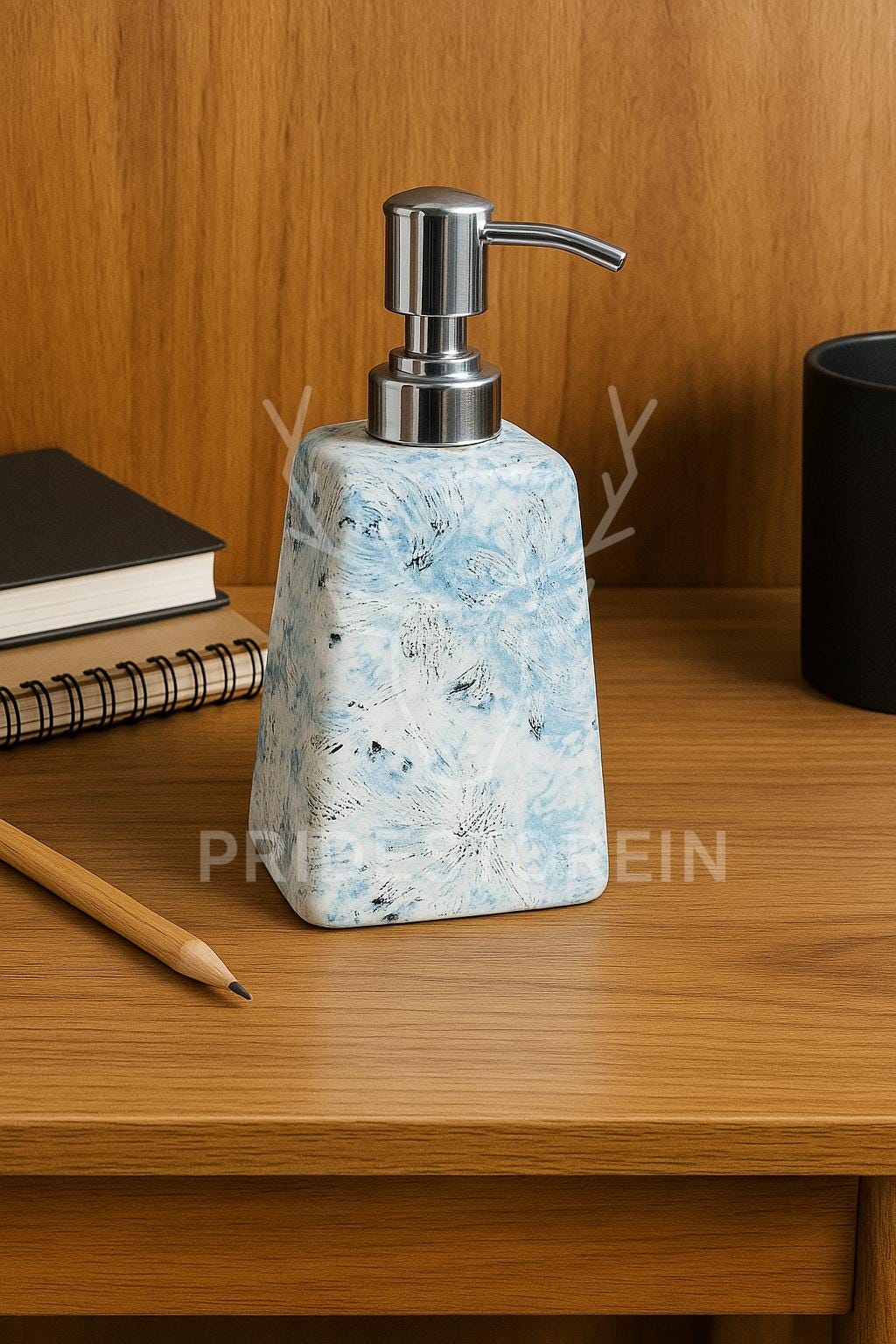 Blue Marble Soap Dispenser