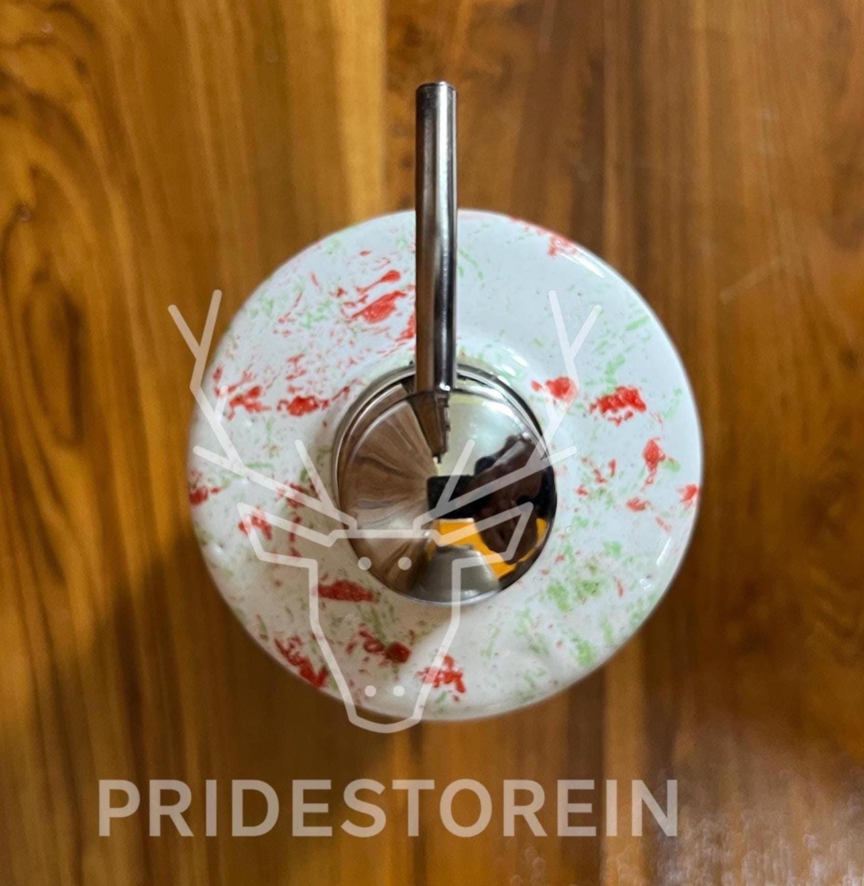 Coral Ceramic Soap Dispenser