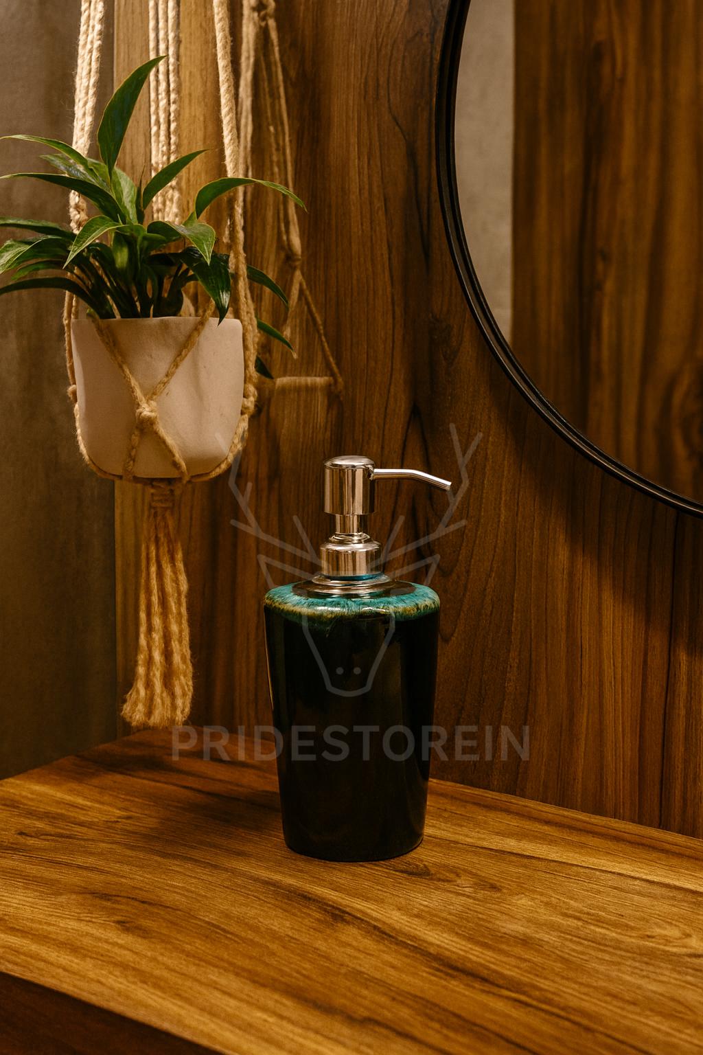 Boho Turquoise Soap Dispenser