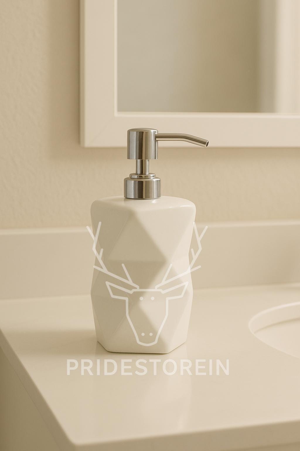 Modern Geometric Soap Pump
