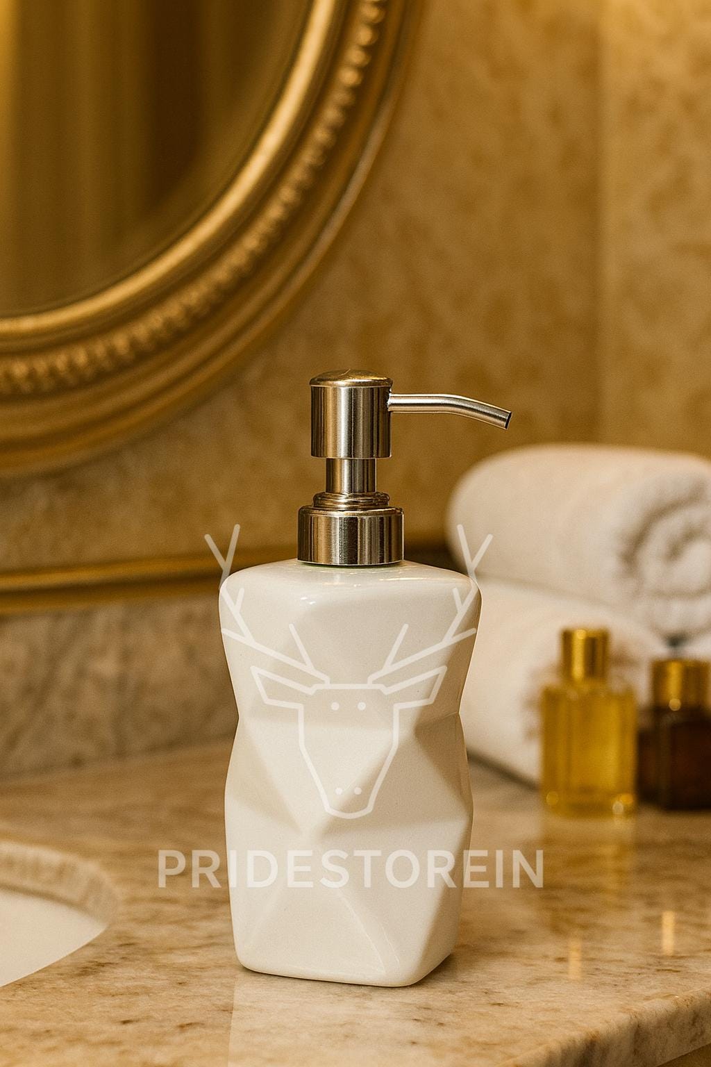 Modern Geometric Soap Pump