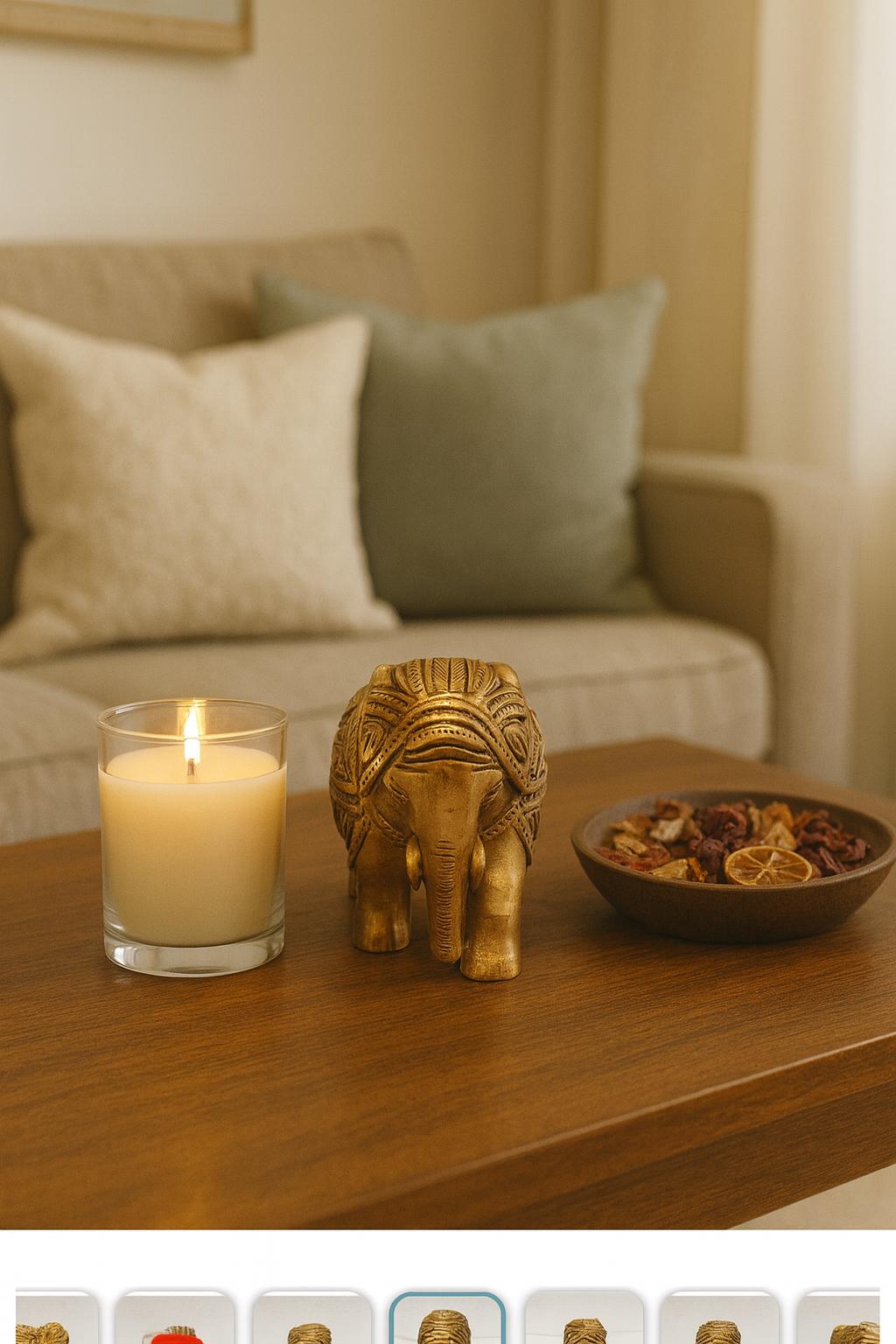 Golden Elephant for Good Luck