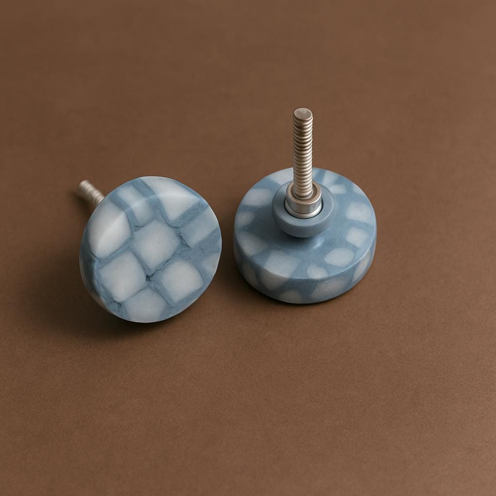 Handmade Mosaic Drawer Knobs