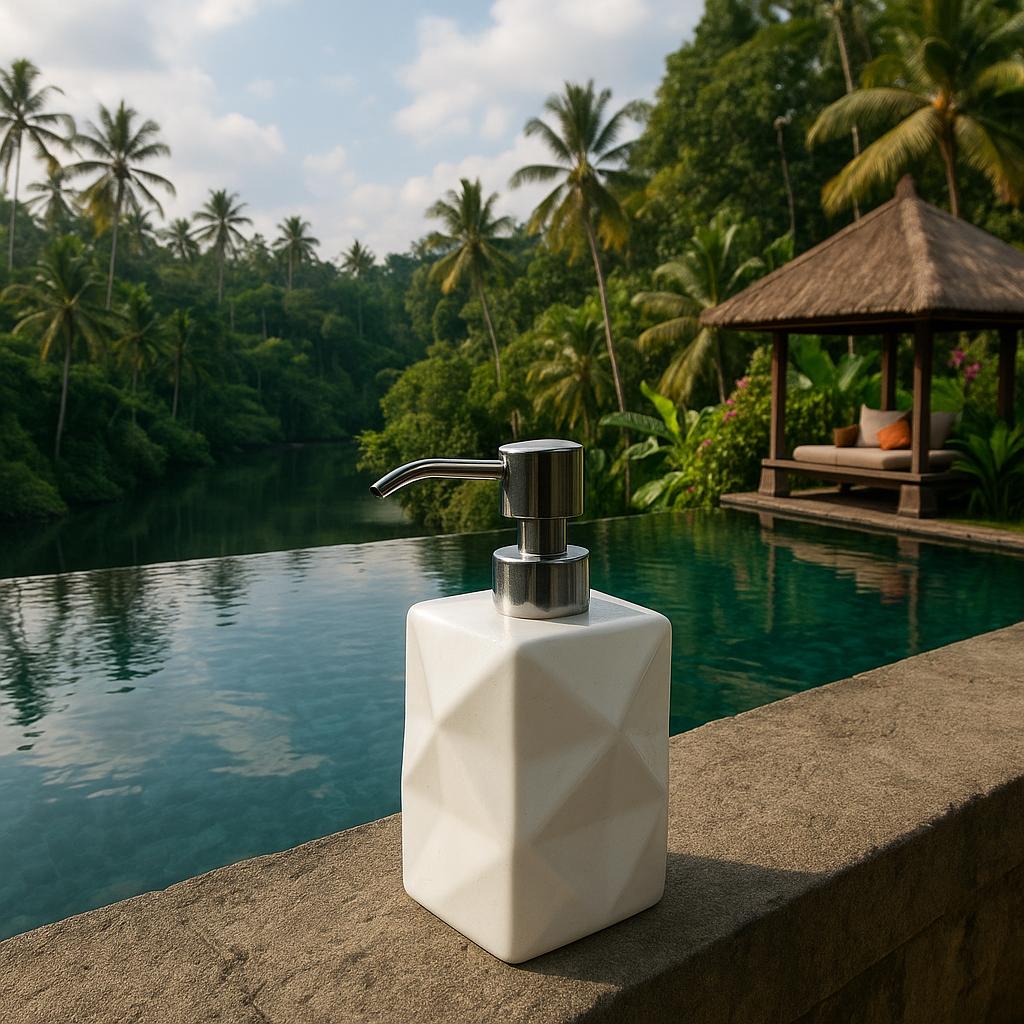 Chic Geometric Soap Dispenser