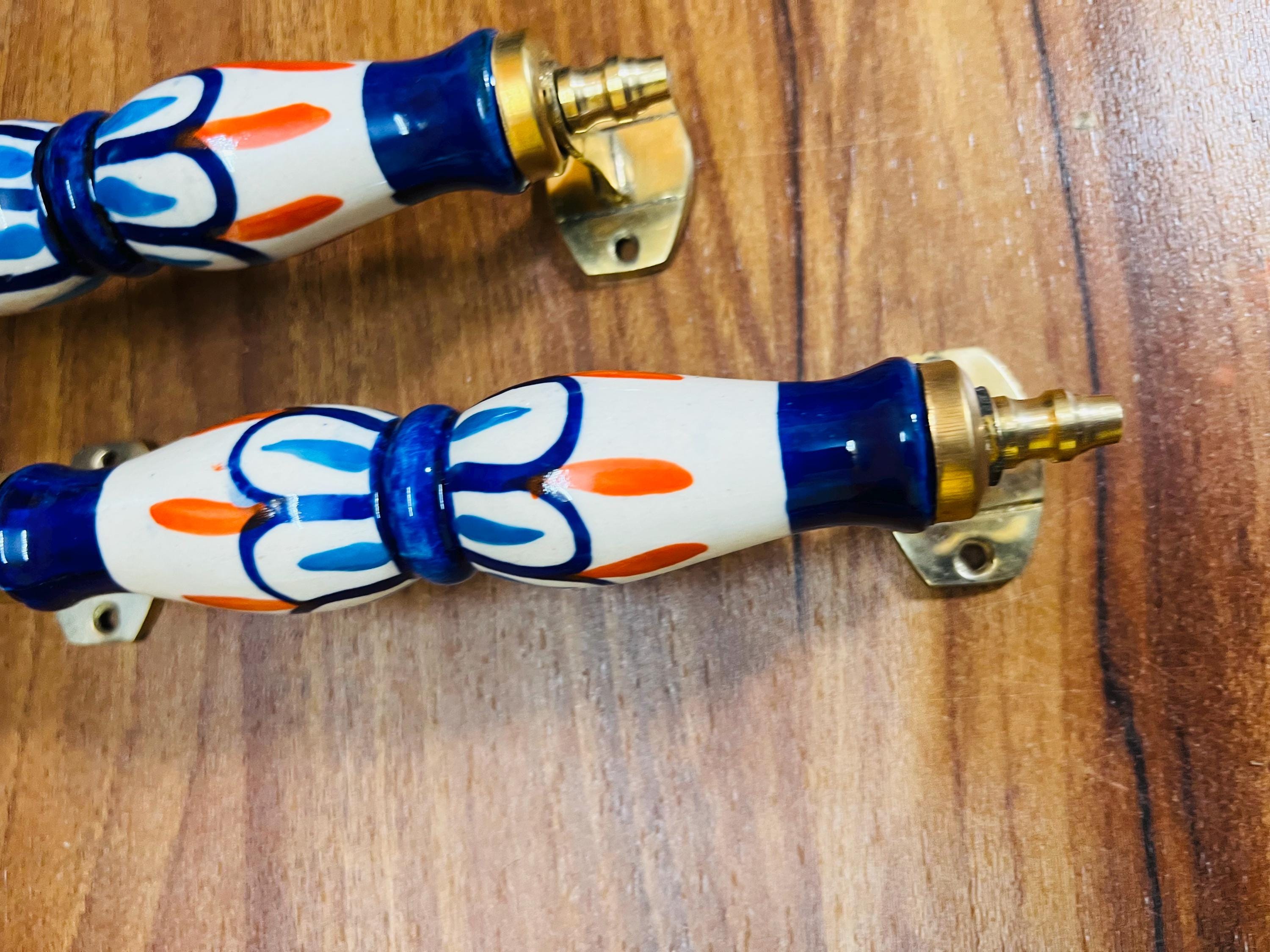 Boho Brass Cabinet Handles Set