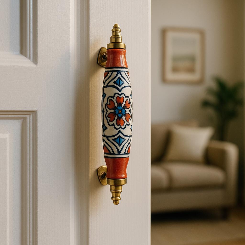 Vibrant Ceramic Drawer Pulls
