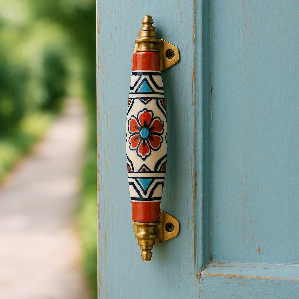 Vibrant Ceramic Drawer Pulls