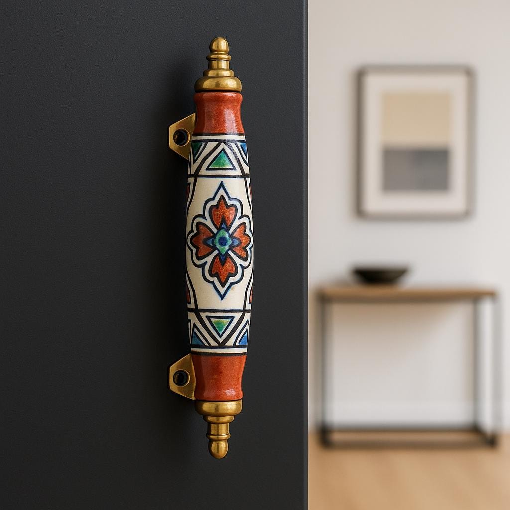 Vibrant Ceramic Drawer Pulls