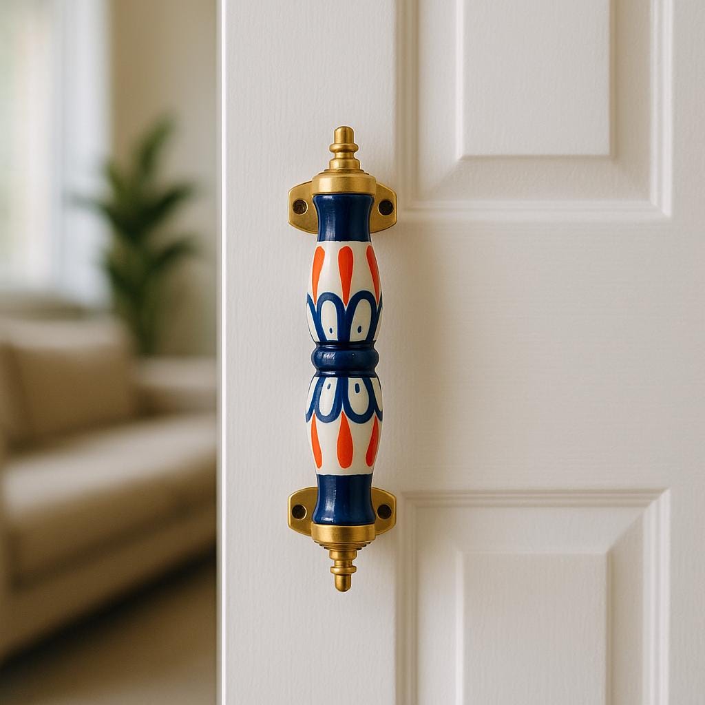 Colorful Ceramic Drawer Pulls